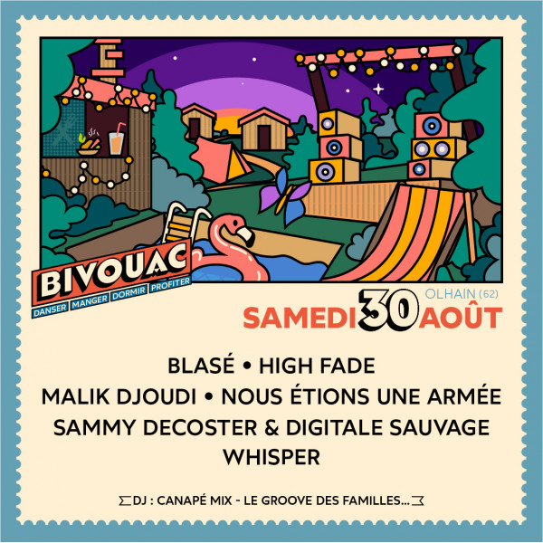 PASS SAMEDI - BIVOUAC - PARC D'OHLAIN - SAM. 30/08 à partir de 12h00
