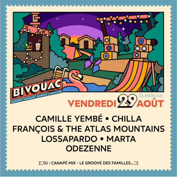 PASS VENDREDI - BIVOUAC - PARC D'OHLAIN - VEN. 29/08 à partir de 16h00