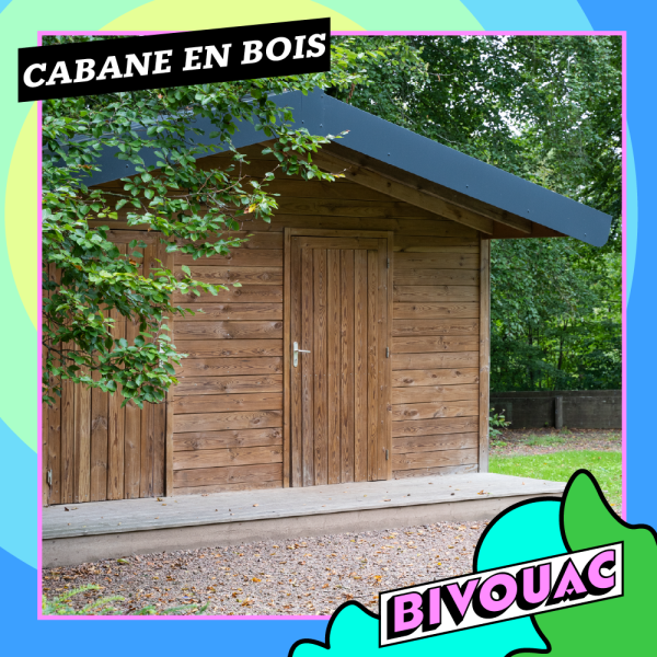 CABANE EN BOIS - 6 PERSONNES - DU VEN. 28/08 &agrave; 15h00 au DIM. 30/08 &agrave; 12H00