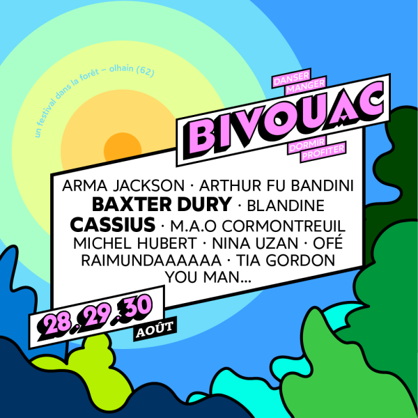 BIVOUAC - PASS WEEKEND - du VEN. 28/08 au DIM. 30/08