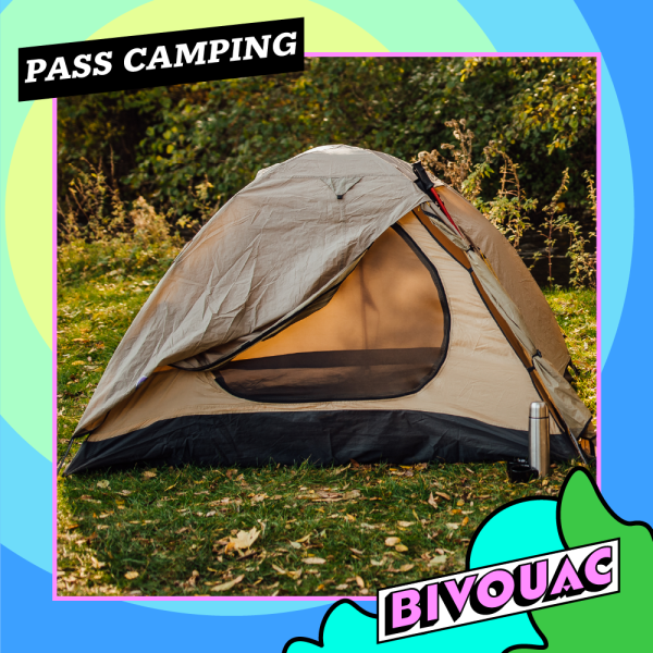 PASS CAMPING - GRATUIT CYCLISTE - DU VEN. 28/08 &agrave; 15H00 au DIM. 30/08 &agrave; 12H00